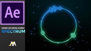 Como Hacer un Neon Audio Spectrum (Espectro de Audio) || Tutorial After Effects