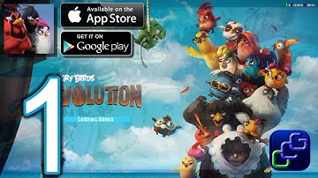 ANGRY BIRDS Evolution By Rovio Android iOS Walkthrough - Gameplay Part 1 -
