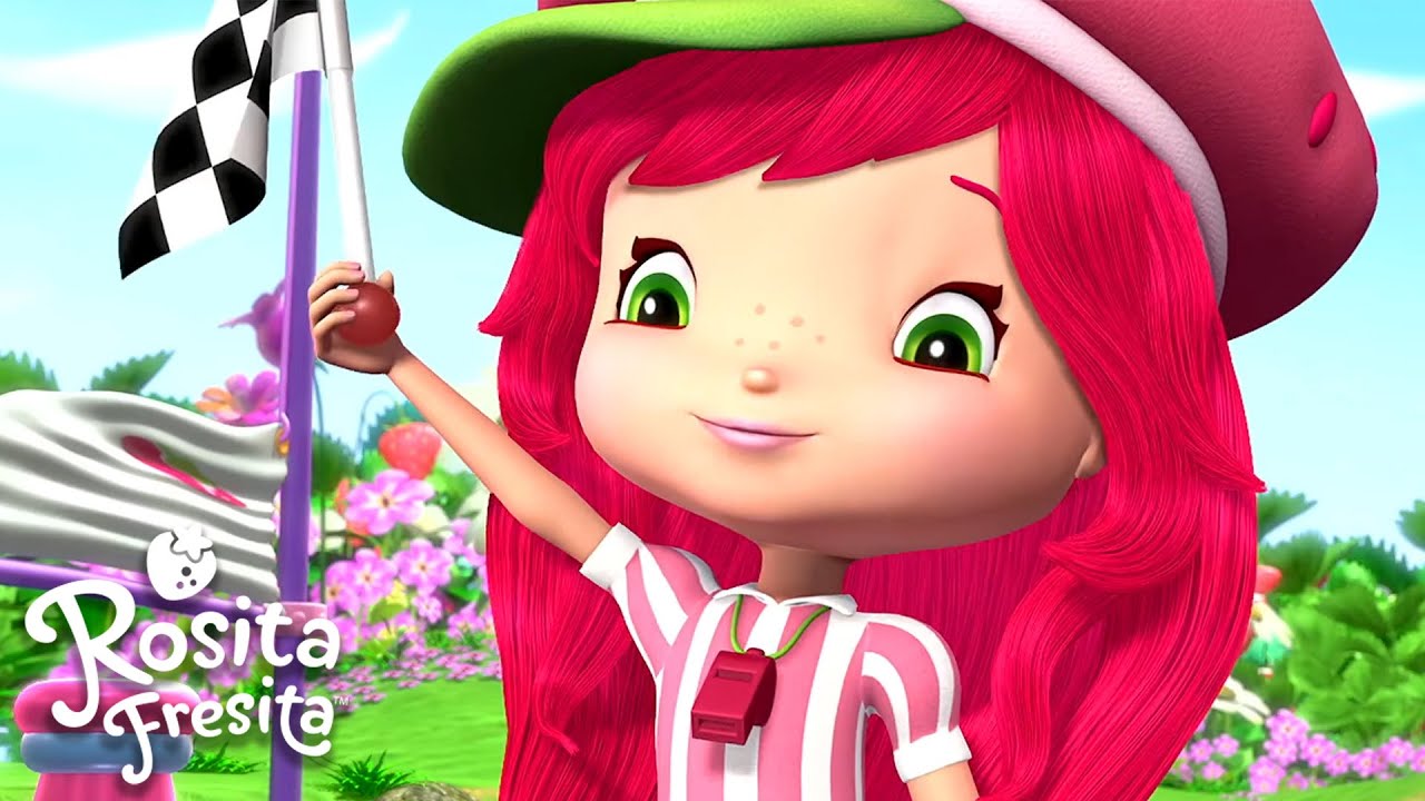 ¡La gran carrera! 🍓 Rosita Fresita 🍓 Dibujos animados para niños
