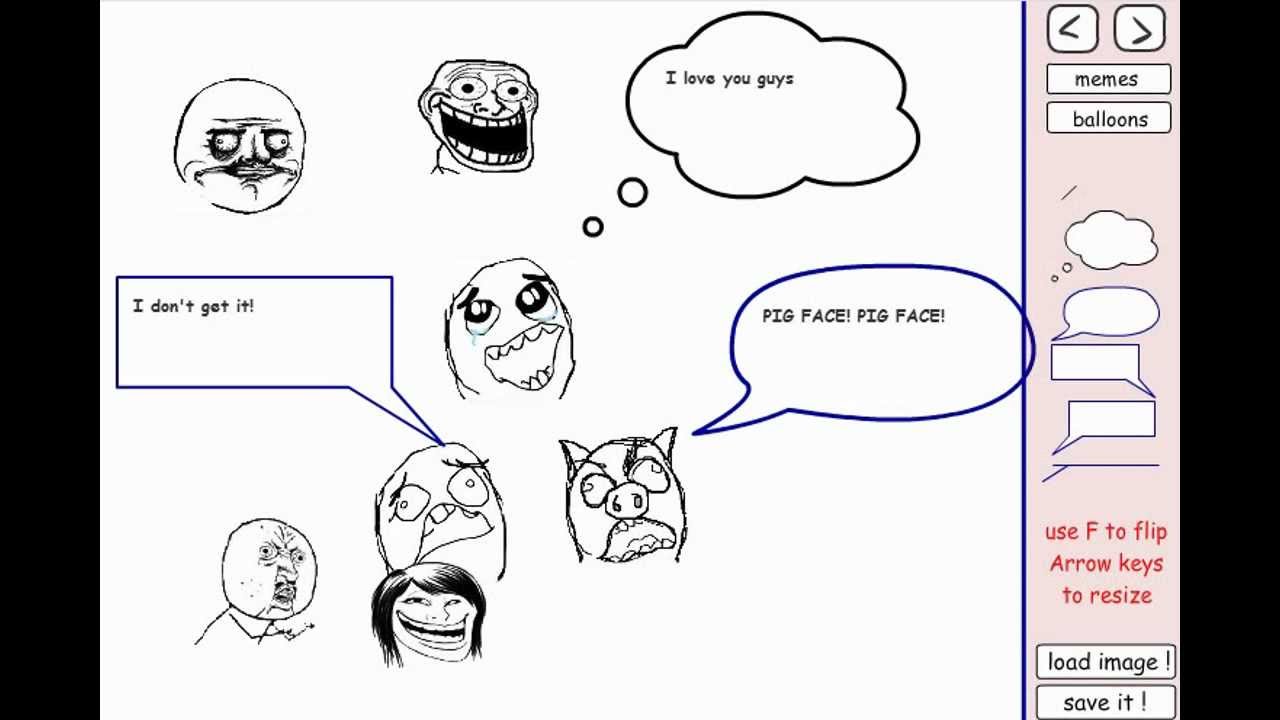 Troll face Comic Studio - make comics & memes with Troll face