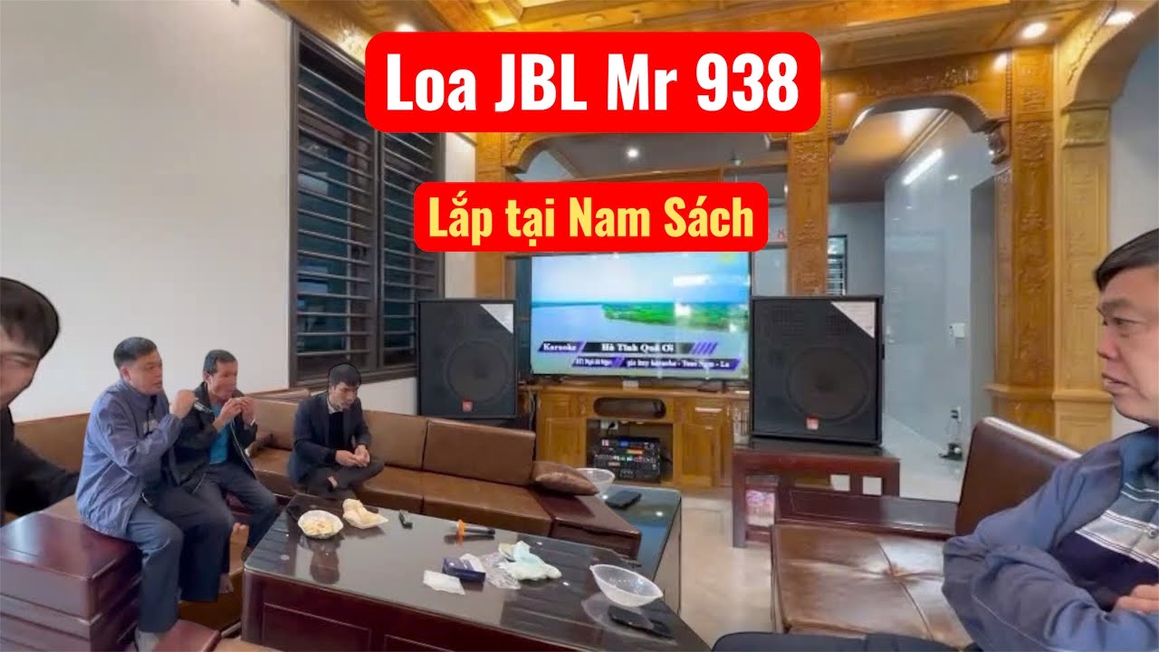 Bộ hát lắp cho Bác Hanh ở Nam Sách. Loa JBL Mr 938. Súpb518S. Đt 0936.583.140///0368.028.299