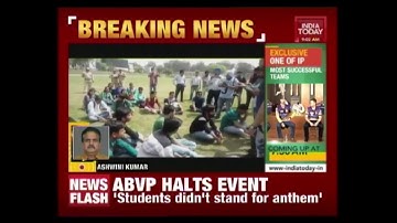 ABVP Activists Disrupt Sports Event In Jammu University
