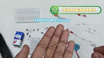 How To Make Flip Flop LED Flasher Circuit Using Transistor BC547 Breadboard Project | Tutorial