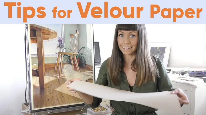 How to Work on Velour Pastel Paper