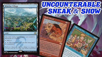 UNCOUNTERABLE SNEAK AND SHOW! Legacy Izzet Show and Tell Combo with Mistrise Village MTG