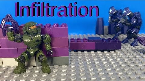 Halo Mega Blocks Stop motion: Infiltration(pt 1)