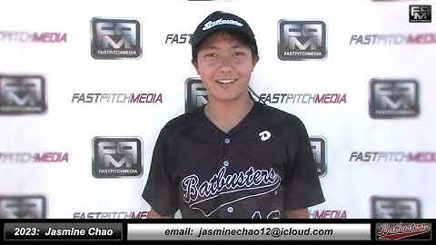 2023 Jasmine Chao Middle Infield and Third Base Softball Skills Video - Batbusters Brooks