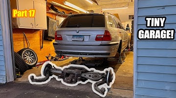 REAR SUBFRAME Removal On My E46 Drift Wagon
