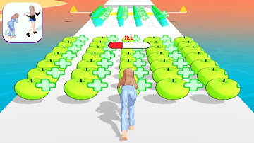 RUN HEALTHY game MAX LEVEL 🌈👩🏻‍🦰💚 Gameplay All Levels Walkthrough iOS, Android New Game Run Mobile