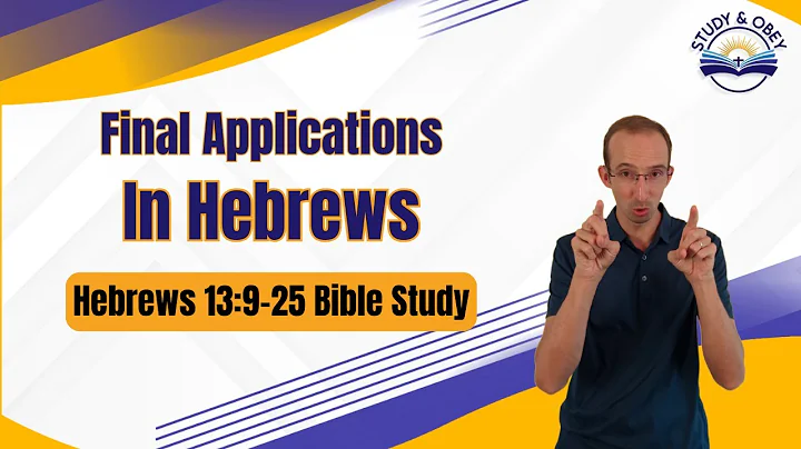 Finish Strong: The Final Call to Live Out Your Faith (Hebrews 13)