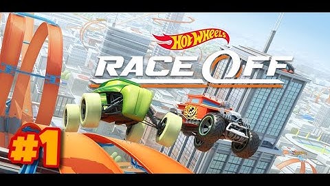 Hot Wheels: Race Off - Gameplay Walkthrough Part 1 - Levels 1-2 (iOS, Android)