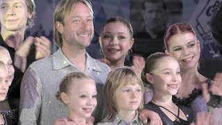 Evgeni Plushenko, Yulia Lipnitskaya, Alexandra Trusova, Alyona Kostornaya in the SUPERFINAL show