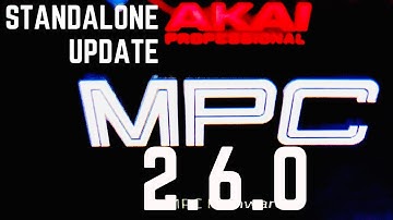 Quick Akai Mpc 2.6 update USB stick in standalone