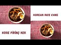 Tteokbokk  korean rice cake kolay pirin keki tarifi