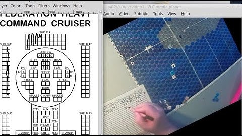 Play a game of Star Fleet Battles (2015 vid reupload audio fixed a bit and 20 minutes chopped out)
