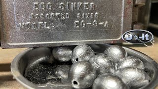 Do It Molds Egg Sinker Review and Tutorial 