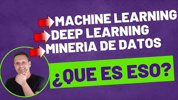 MACHINE LEARNING | DEEP LEARNING | MINERIA DE DATOS como parte de los SISTEMAS EXPERTOS