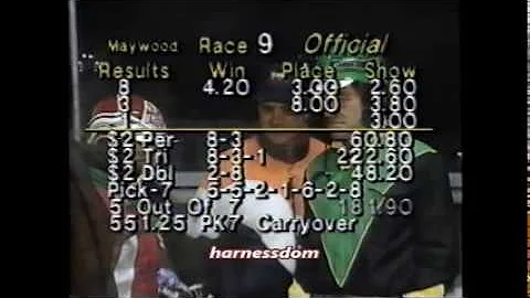 1994 Maywood Park KAY TRACKER Dave Magee