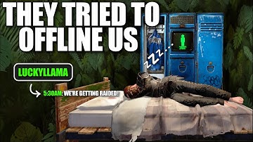 They tried to offline us in Rust... Ft LuckyLlama