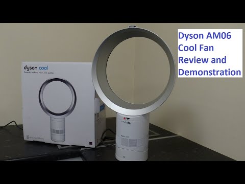 Dyson AM06 Cooling Fan Review and Demonstration