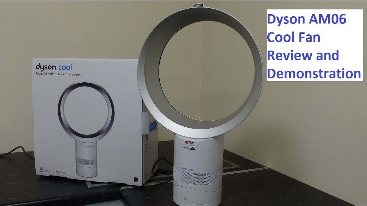 Tilgængelig veteran melodramatiske Dyson AM06 Cooling Fan Review and Demonstration - YouTube