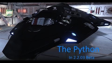 Elite Dangerous "The Python in 2 2 03 Beta"