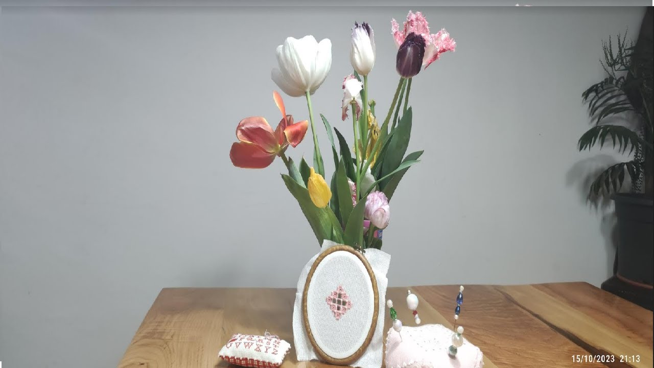 Flosstube 06  HARDANGER. BORDADO DE PRECISIÓN. Tutorial #3