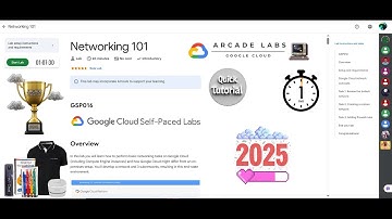 [NEW2025] Networking 101 || #GSP016 || #qwiklabs || Lab Solution || Google Cloud Arcade 2025