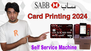 Sabb ATM Card Printing 2024 | Sabb Bank ATM Card Kaise Nikale | How To Print Sabb ATM Card 💳