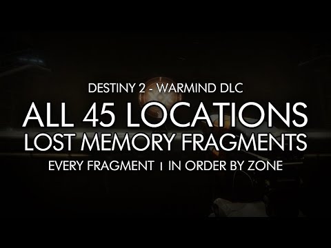 Video: Destiny 2 Lost Memory Fragment Locations: Kde Nájdete Všetky Skryté Spomienky A Odomknite Svetovú Nulovú Hodnotu