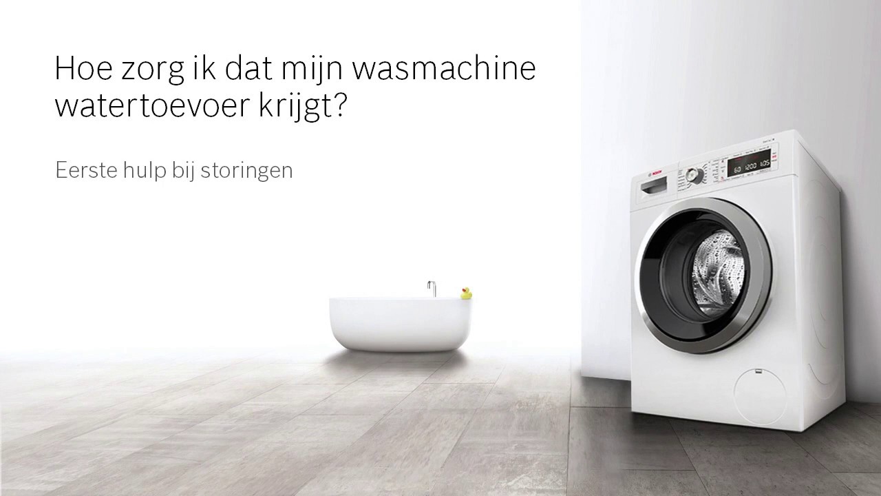 Vernederen relais Posters Foutcodes en storingen oplossen wasmachines | Bosch