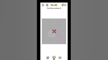 #BrainOutGaming Brain Out Level 62 Puzzle - Find the number 8 #Answerbrainoutlevel62