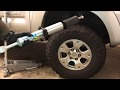 Tacoma Bilstein adjustable shocks 5100 Install