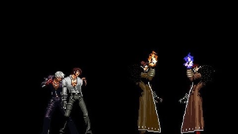 [KOF Mugen] Nao, K vs Memorial Clone team