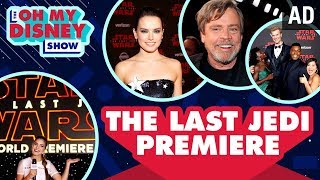 Red Carpet Interviews at the World Premiere of Star Wars: The Last Jedi | Oh My Disney Show