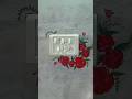 Wall painting design idea🎨🖌️|| 🌹#shorts #youtubeshorts #artwallpaiting