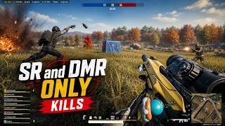 Only DMR and SR guns | best kills of DMR and SR guns | Insane Sniper Kills in PUBG Arcade Mode