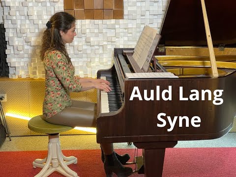 Auld Lang Syne - Piano Cover Sheet Music Piano: Aneta Roganská