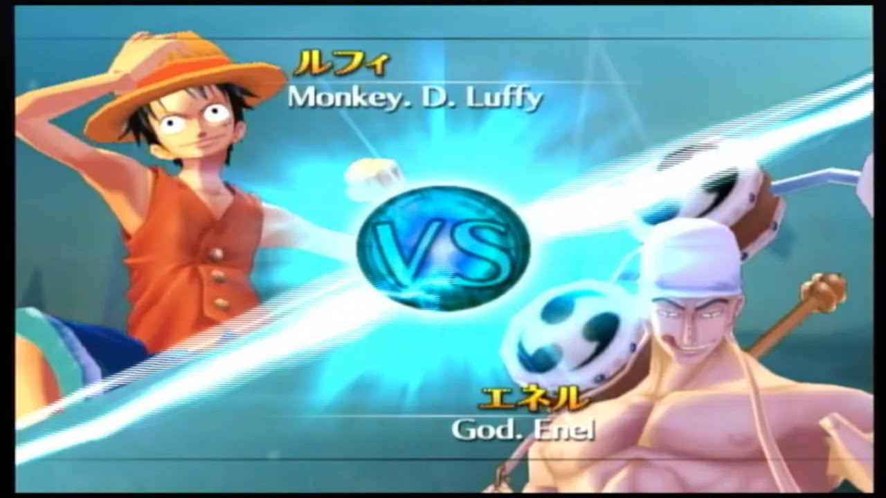 ワンピースゲーム ルフィ ｖｓ エネル Youtube