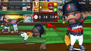 JOSE ALVARADO THROWS AN IMMACULATE INNING! - Baseball 9 screenshot 2