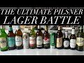 The Ultimate Pilsner Lager Battle Video , Trying 12 Of The Best Pilsner Lager Beers In The World