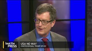 Should USA Today Have Published Trump Op-Ed