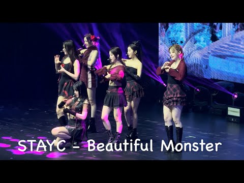 20240308 STAYC (스테이씨) - Beautiful Monster ( TENFRESH TOUR 2024 Berlin ) (FANCAM)