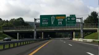 New York State Thruway (Interstate 87 Exits 16 to 15A) southbound (Part 1/2)