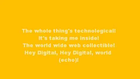 I'm Going Digital Lyrics