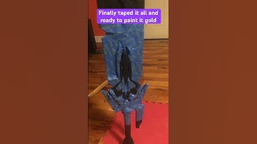 3D Printed Star Saber from TFP part 9 - taped up 👍  #transformersprime #optimusprime #3dprinting