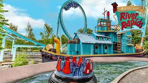 The Adventure Cove River Rapids Official Soundtrack | Drayton Manor Park