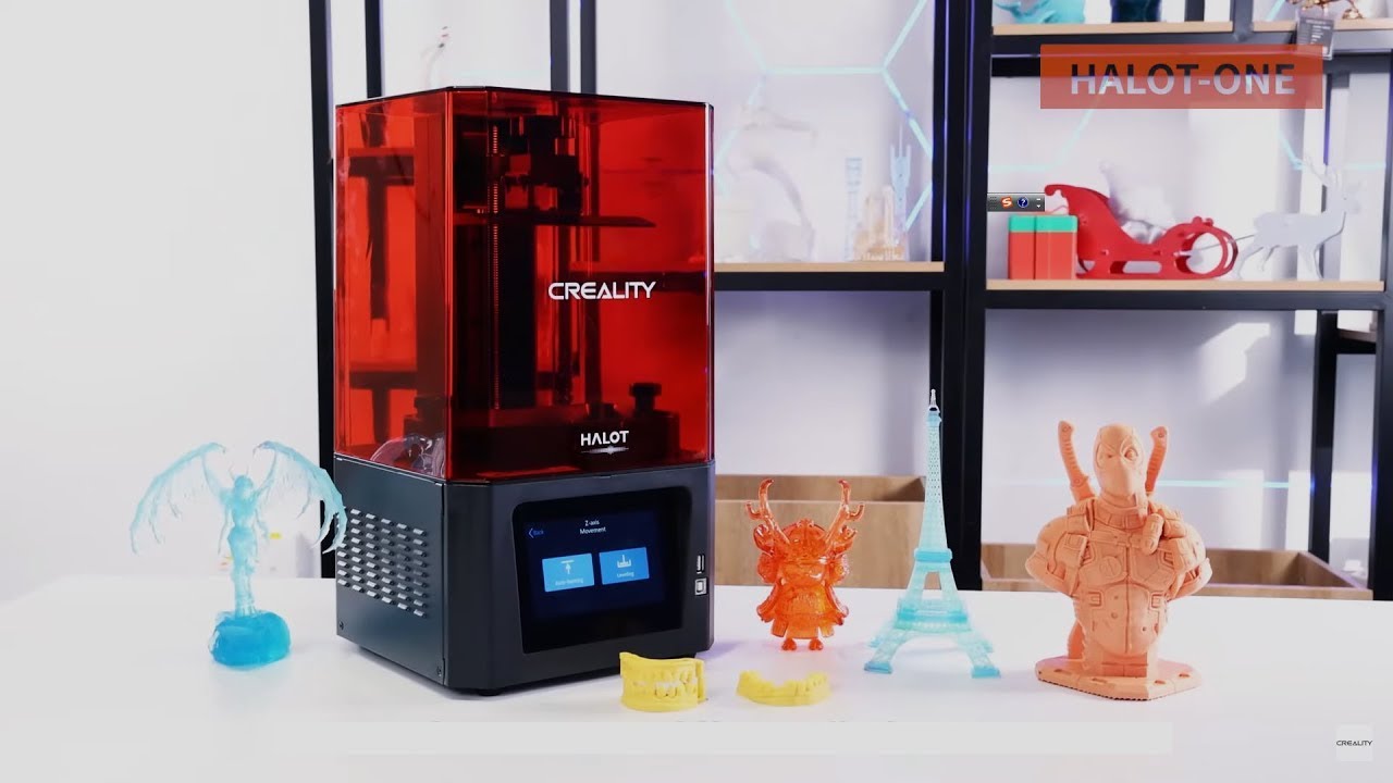 Creality HALOT ONE Resin 3D Printer - Halot Box & LYCHEE SLICER Support