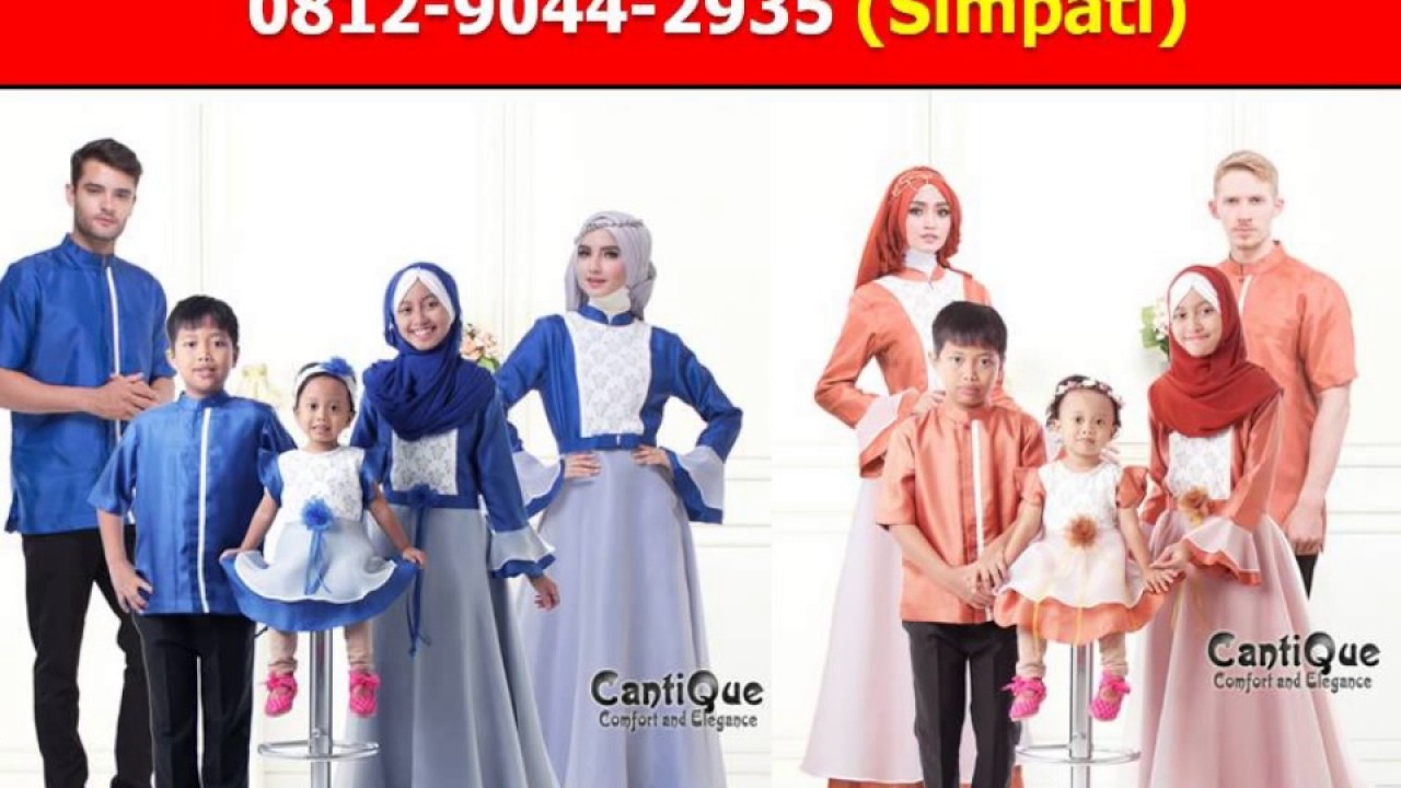 Jual Baju Couple Muslim Online Terbaru Di Pekalongan Youtube