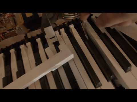 Clavinova CLP CVP Sticking Key Repair